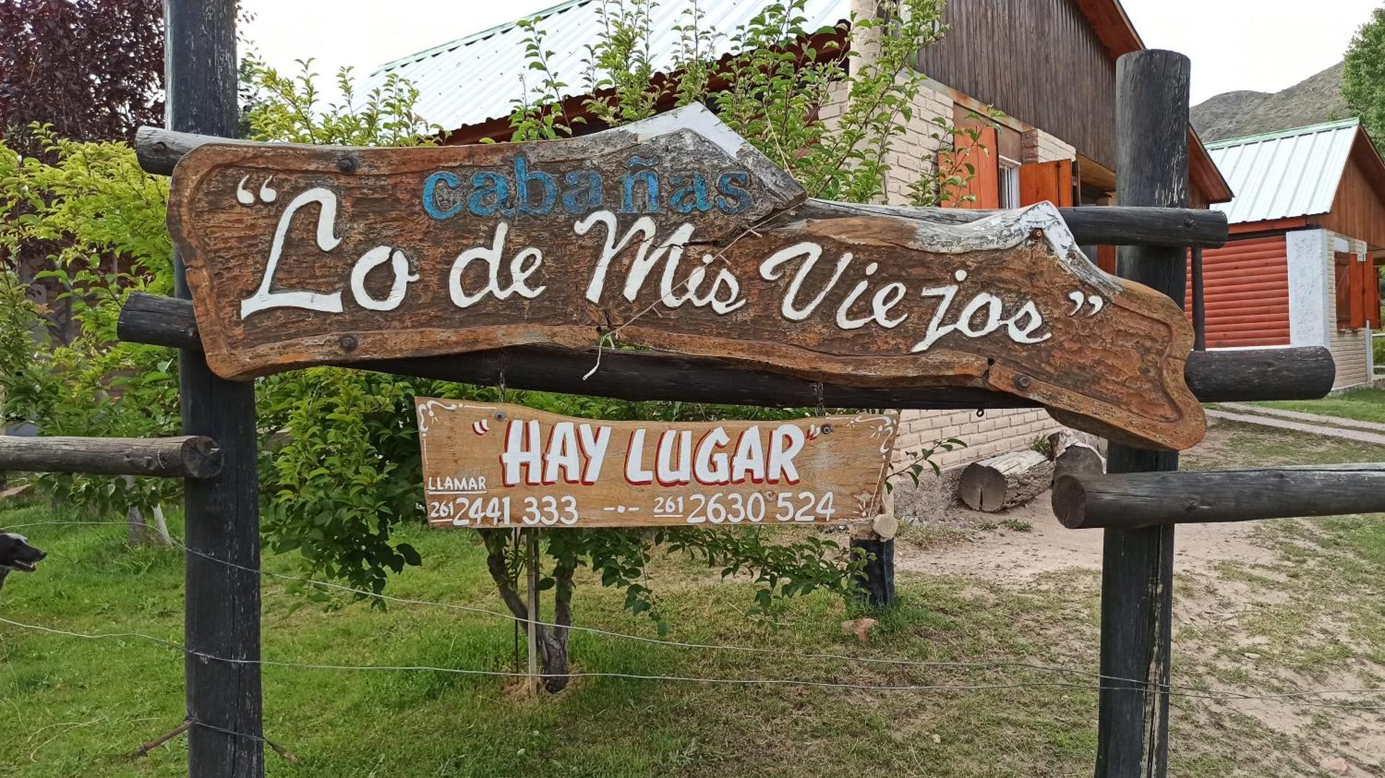 "Lo De Mis Viejos" Villa Potrerillos Exterior photo